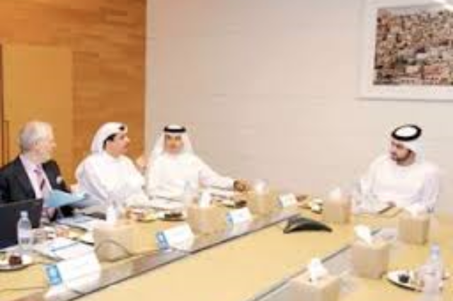 محمد بن راشد يستقبل مسعود البارزاني