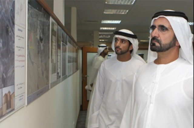 محمد بن راشد يستقبل السفير الاميركي