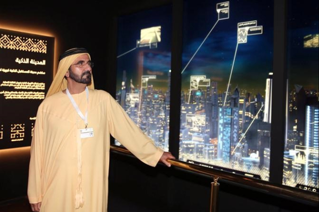 محمد بن راشد يؤدى صلاة عيد الأضحى المبارك 