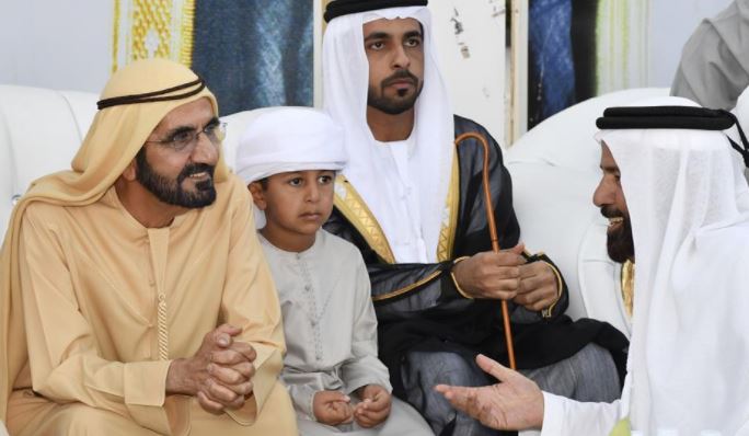 محمد بن راشد يحضر أفراح الكتبي