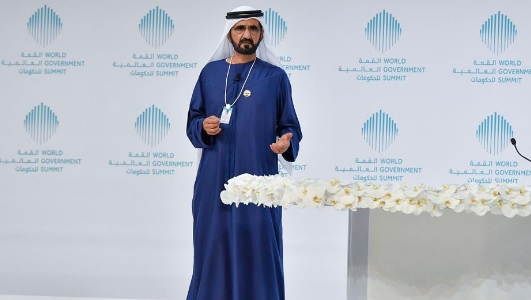 محمد بن راشد أمام القمة العالمية للحكومات :- استئناف الحضارة يبدأ بفهم مؤشرات ملامح المستقبل