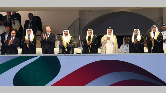 حمدان بن محمد يشهد افتتاح «آسيا 2019»