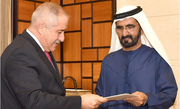 محمد بن راشد يتسلم دعوة لـ" رئيس الدولة " لحضور القمة العربية في الأردن مارس المقبل