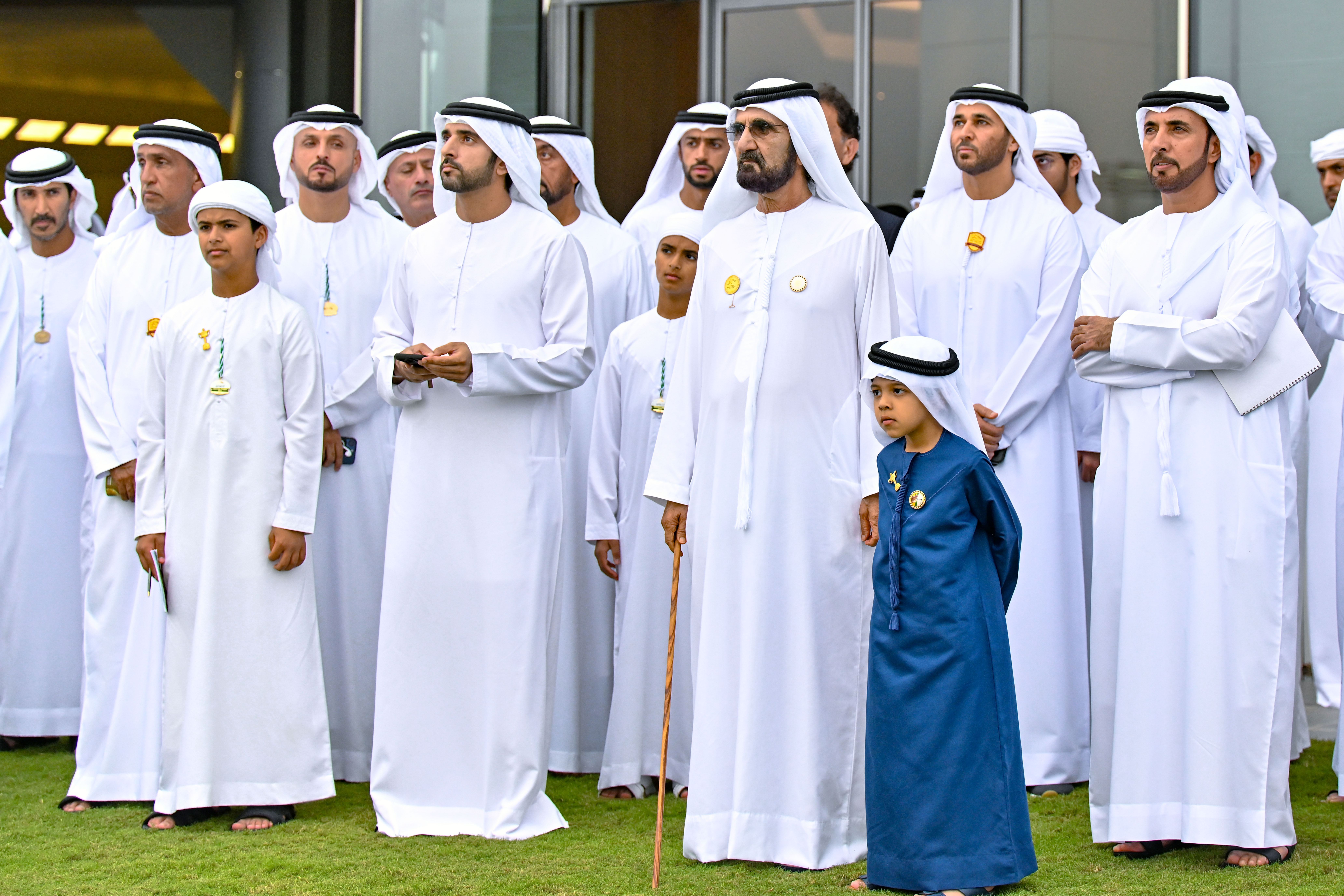 محمد بن راشد يشهد أمسية "كأس دبي العالمي"