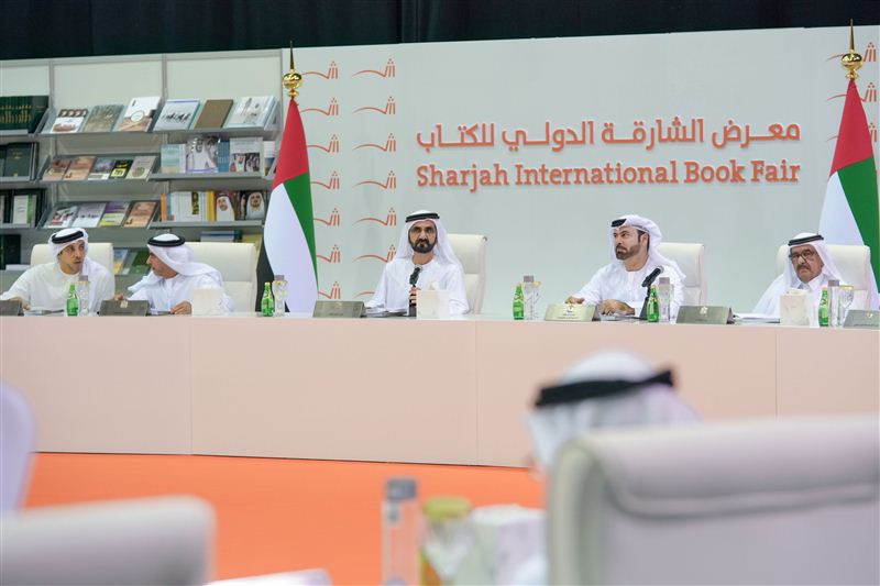 محمد بن راشد يترأس اجتماع مجلس الوزراء في معرض الشارقة الدولي للكتاب 