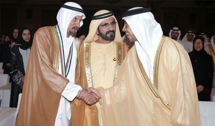 حمدان بن راشد يشهد حفل تكريم الفائزين بجائزة حمدان بن راشد للعلوم الطبية