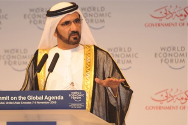 حمدان بن راشد يستقبل وزيرة السياحة اليونانية 
