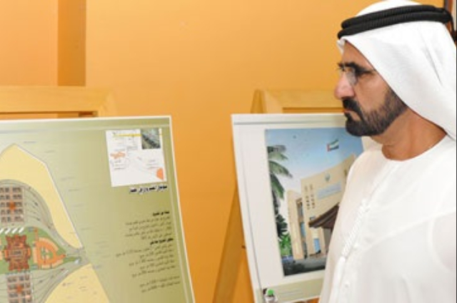Mohammed bin Rashid tours Hatta, orders building of 250 house 