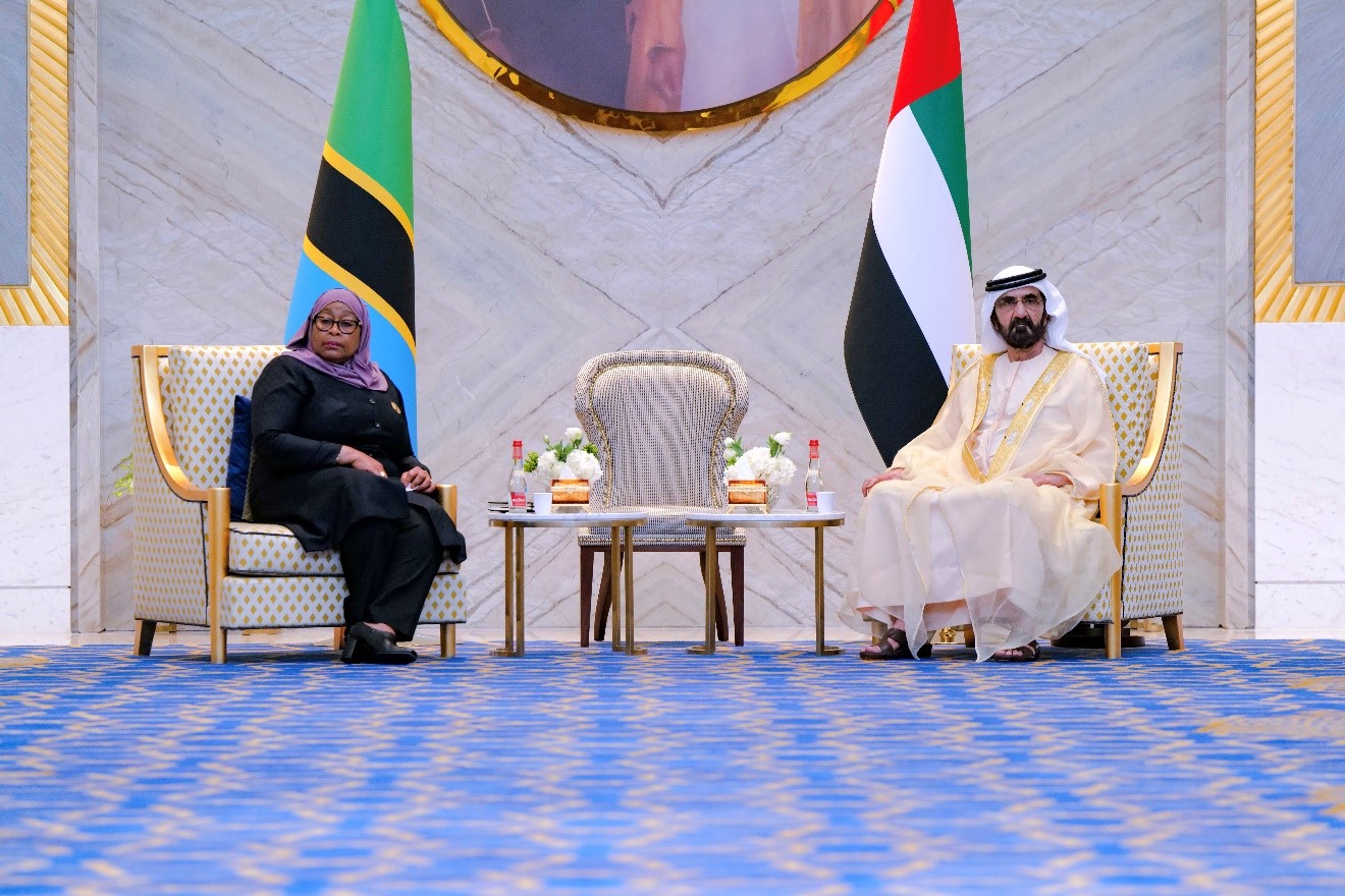 محمد بن راشد يستقبل رئيسة تنزانيا في معرض " إكسبو 2020 دبي"