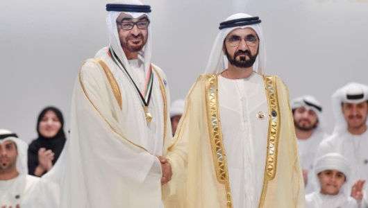 محمد بن راشد ومحمد بن زايد يكرمان 46 من الأوائل والشخصيات والجهات في عام الخير