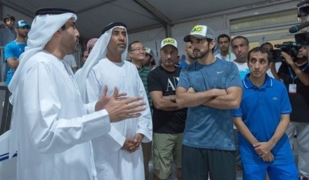 قاضيان من محاكم دبي يؤديان اليمين القانونية أمام مكتوم بن محمد