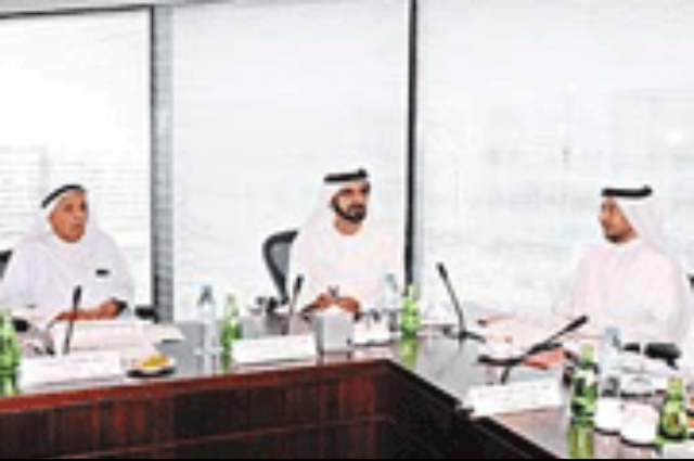Mohammad Bin Rashid attends the first meeting of Dubai Council for Economic Affairs 