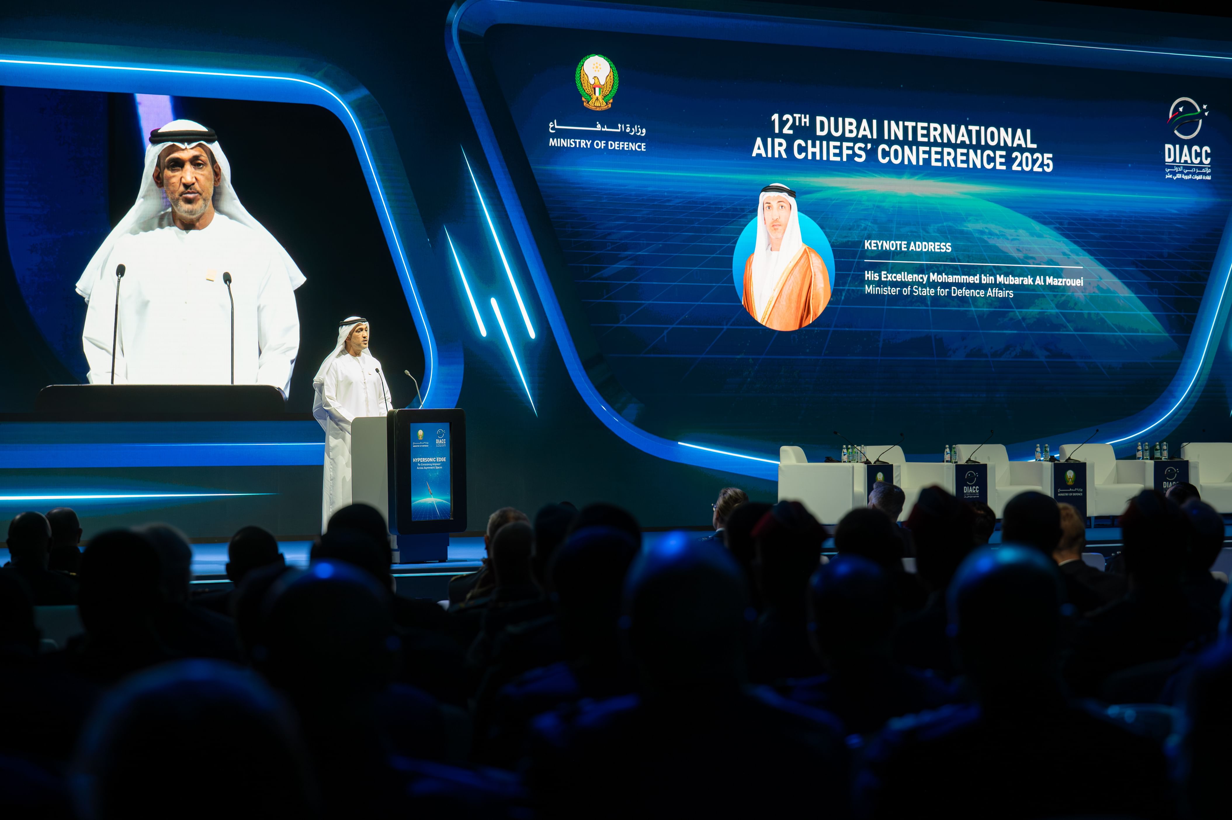 UAE Minister of State for Defence Affairs opens 12th Dubai International Air Chiefs Conference