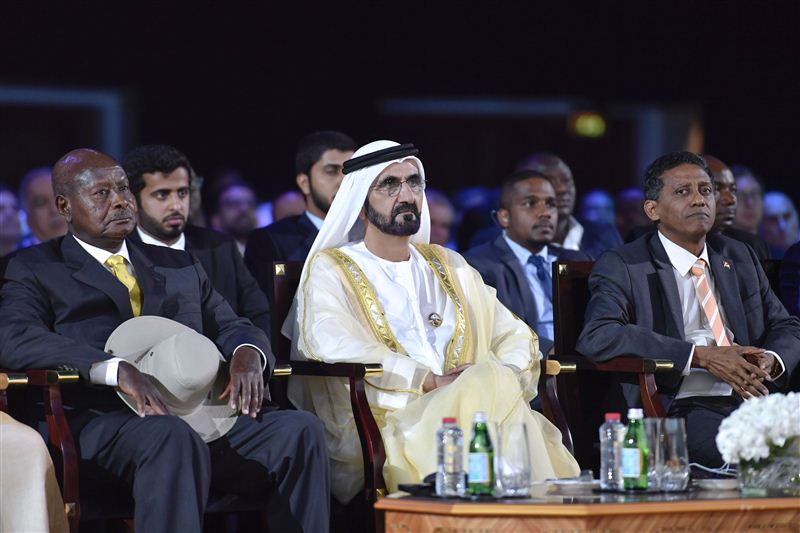 محمد بن راشد يشهد انطلاق منتدى الأعمال العالمي "أفريقيا"