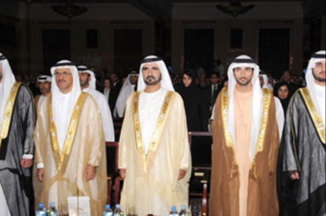 محمد بن راشد يحضر حفل زفاف نجل أحمد ضاعن القمزي