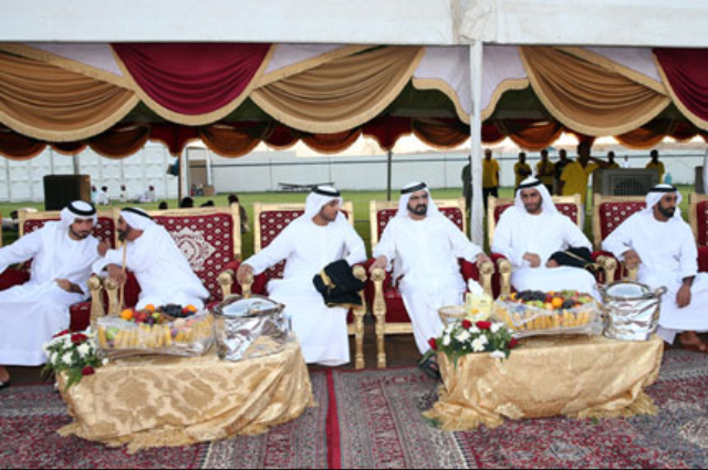 Mohammed bin Rashid attends Al Humaidan’s weddings