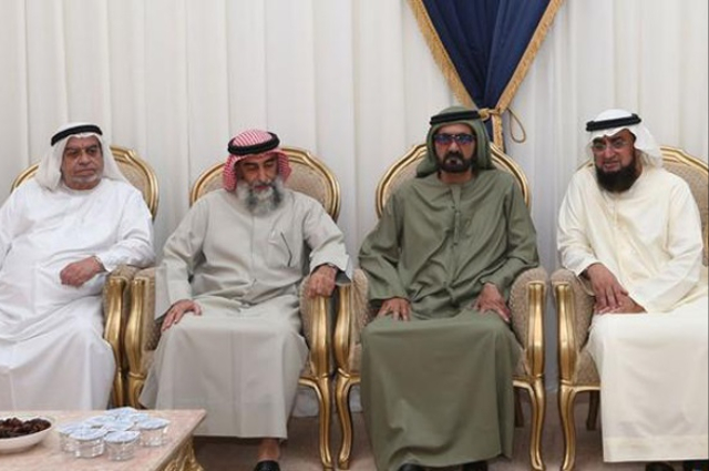 محمد بن راشد يلتقي رئيس جمهورية السودان 