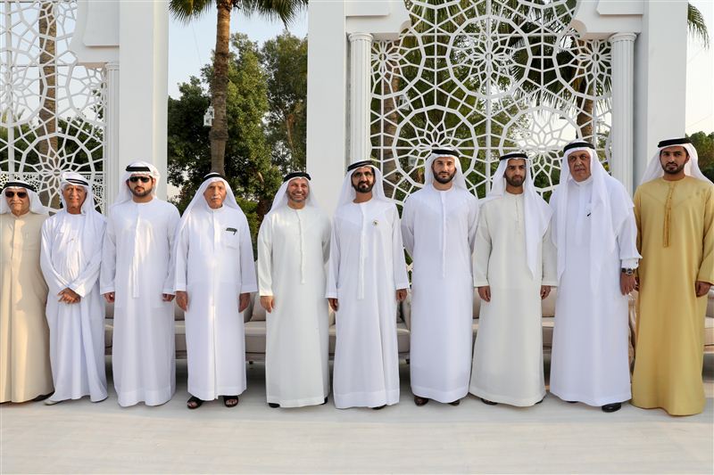 محمد بن راشد يحضر حفل زفاف نجل أنور قرقاش