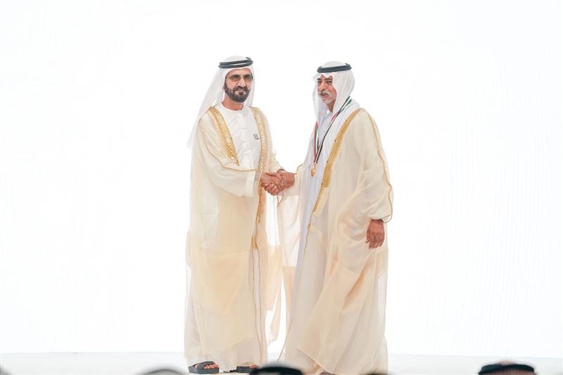 محمد بن راشد يشهد حفل تكريم أوائل الإمارات لعام التسامح