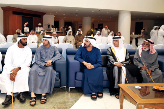 Mohammed bin Rashid attends celebrations of Muhairi and Al Katbi families 