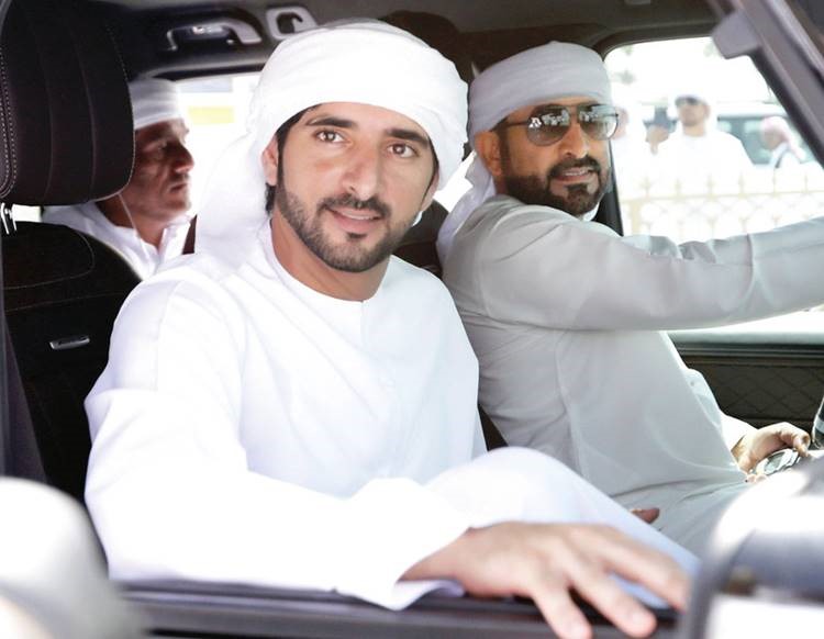 حمدان بن محمد يشهد انطلاقة ختامي المرموم