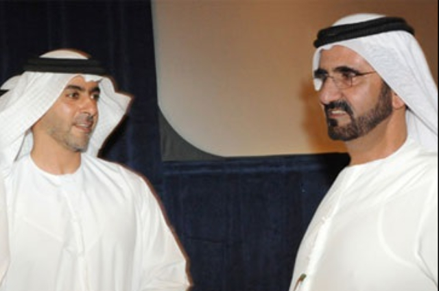 محمد بن راشد يشهد فوز جودولفين ببطولة كأس دبي العالمية 
