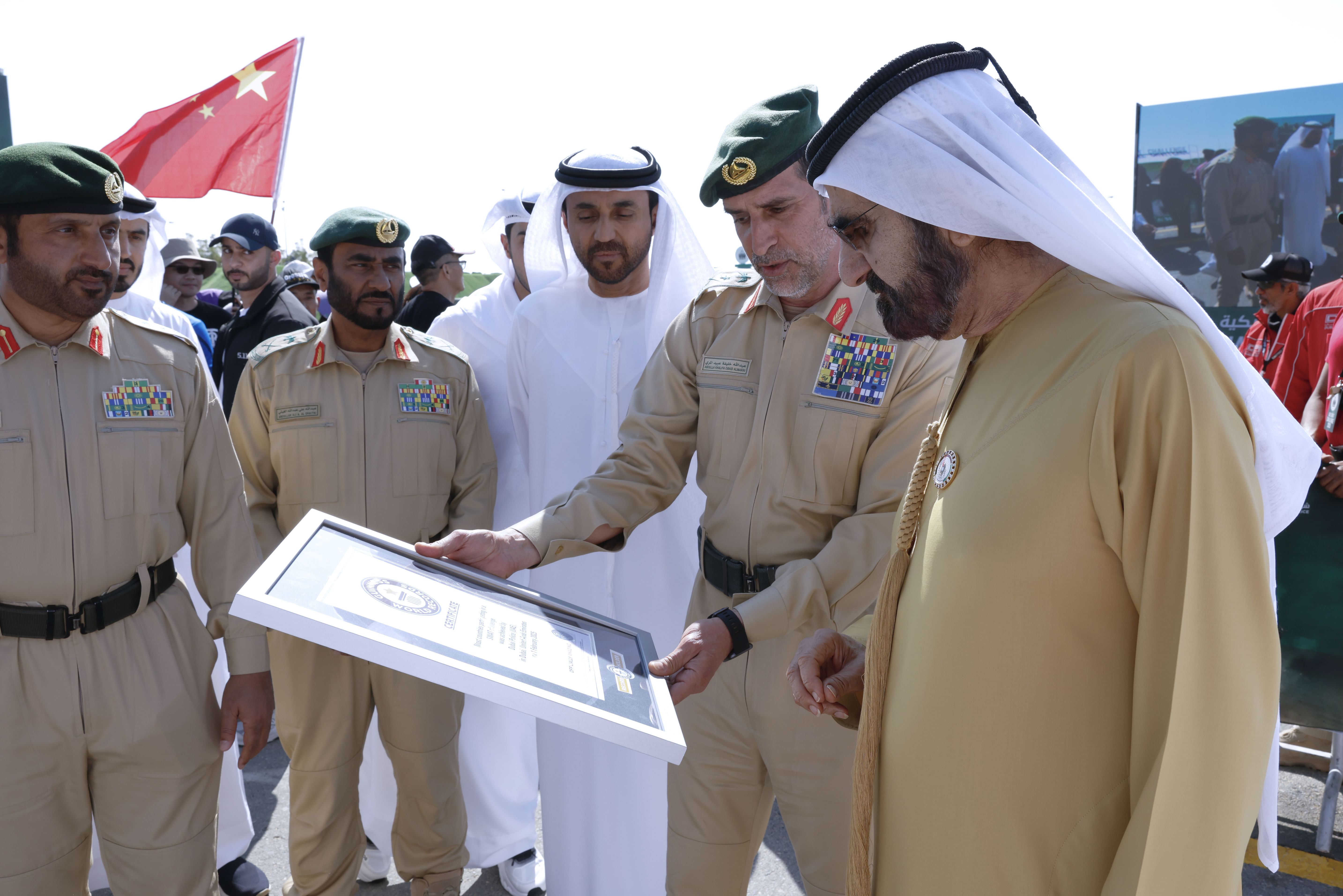 Mohammed bin Rashid witnesses UAE SWAT Challenge 2025 competitions