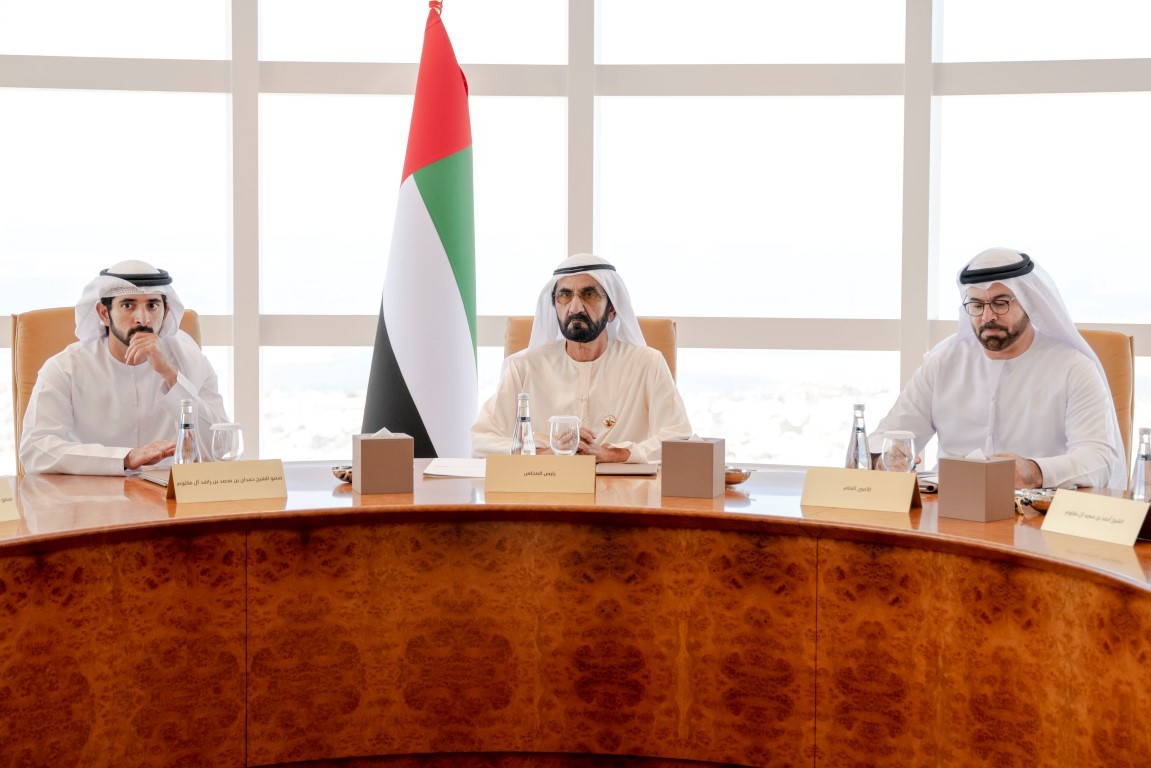 محمد بن راشد يترأس الاجتماع الأول لمجلس دبي ويعتمد مجموعة قرارات تشمل تطوير "أجندة الخمسين "هدفاً لإمارة دبي
