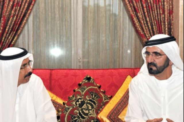 محمد بن راشد يطلع على مشروع  برج البرواز ” ويأمر بتنفيذه 