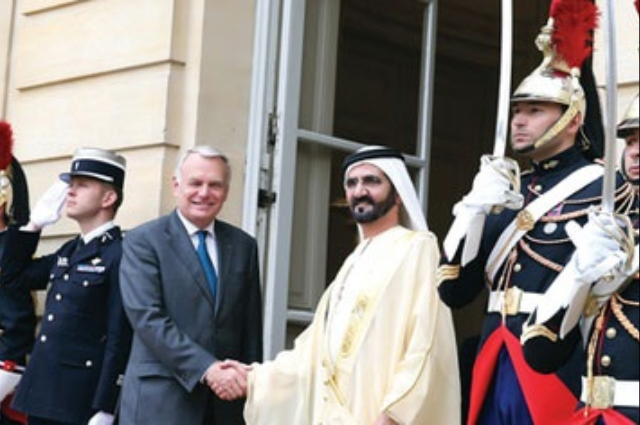  رئيس الدولة يستقبل محمد بن راشد 