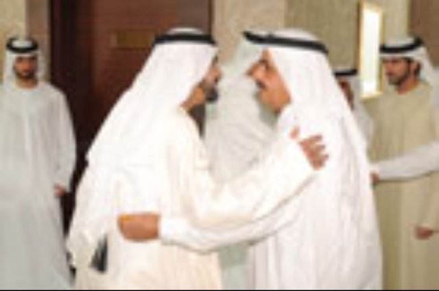 محمد بن راشد يشهد توقيع مذكرة تفاهم اطلاق ماجستير دراسات علوم الفضاء المتقدمة