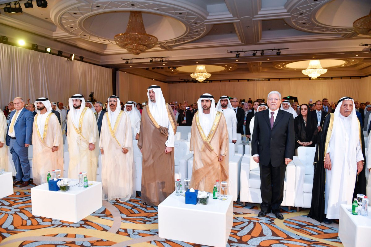 حمدان بن محمد يشهد افتتاح المؤتمر الدولي السادس للغة العربية ويكرم الفائزين بجائزة محمد بن راشد للغة العربية 