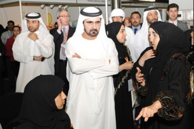محمد بن راشد يستقبل رئيس جمهورية أوزبكستان  