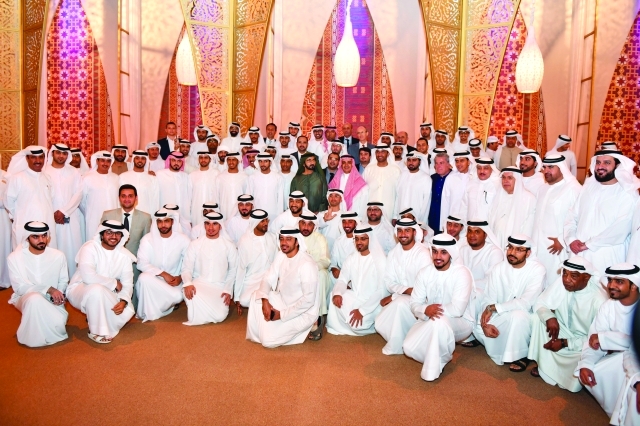 حمدان بن راشد يشهد حفل أفراح دبي.