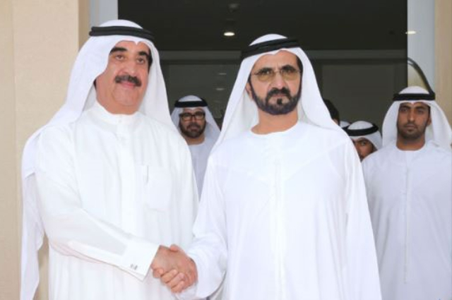 محمد بن راشد يزور مركز الخدمات الاجتماعية في أم القيوين 