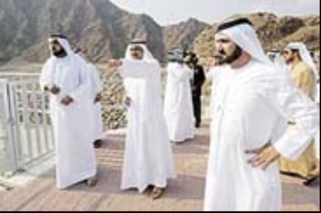 محمد بن راشد يستقبل شيخ الأزهر