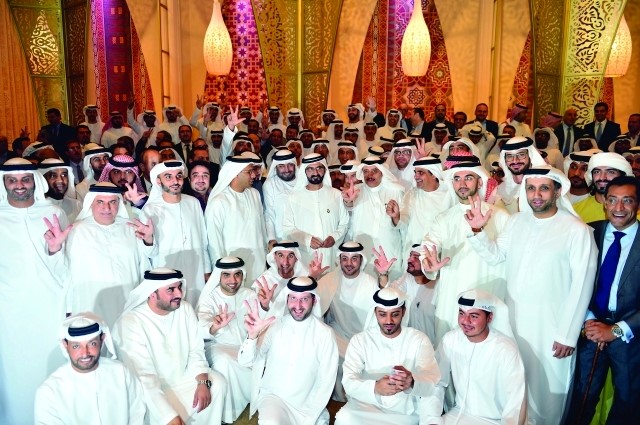 محمد بن راشد يستقبل رئيس شركة "روسيا تكنولوجي" الحكومية 