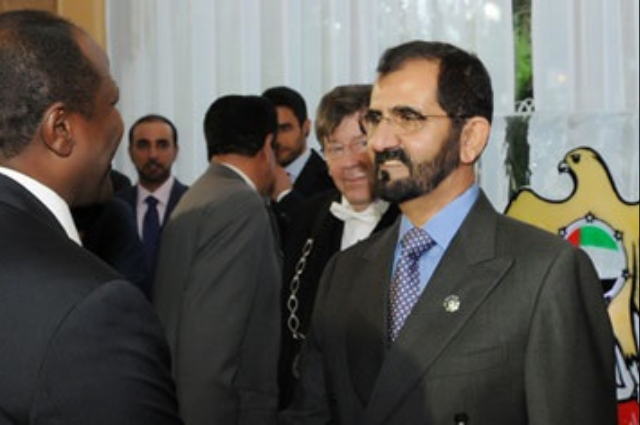 حمدان بن راشد  يحضر حفل زفاف سلطان محمد أهلي