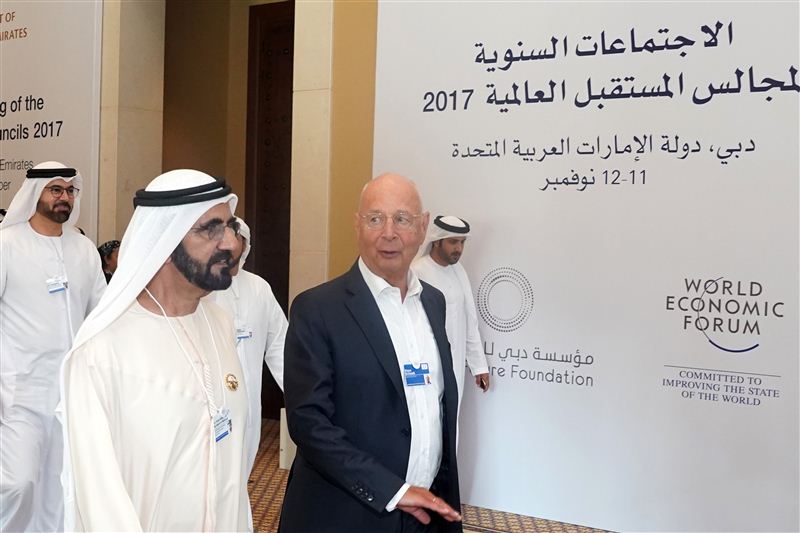 محمد بن راشد يشهد جانبا من اجتماعات مجالس المستقبل العالمية في دورتها الثانية