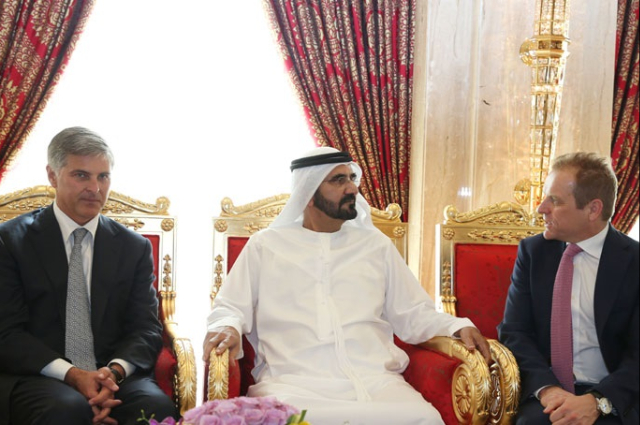 محمد بن راشد يفتتح  القمة الافتتاحية الاولى لمجالس الاجندة العالمية 
