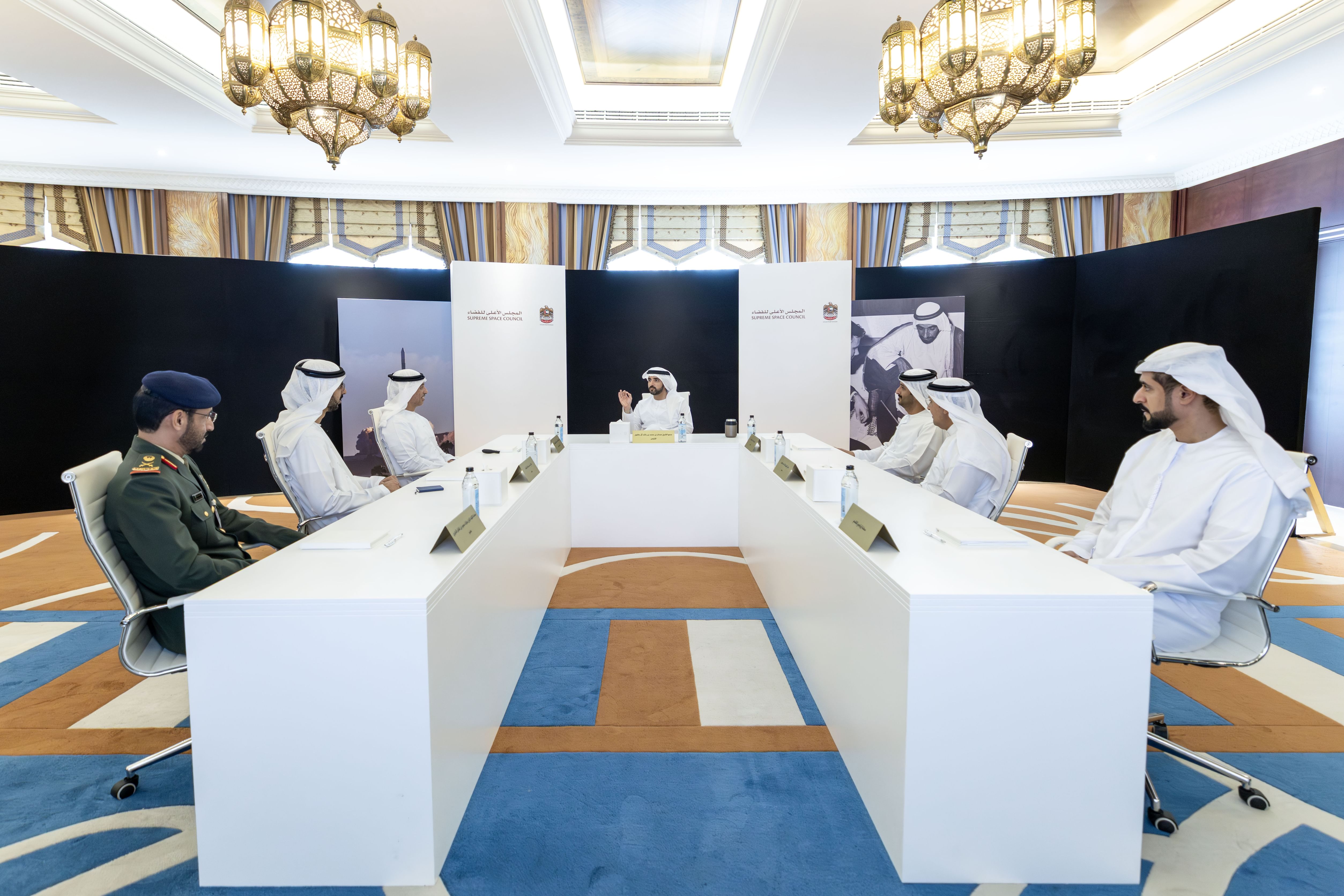 Hamdan bin Mohammed chairs Supreme Space Council Meeting, reviews space sector's new strategic approach