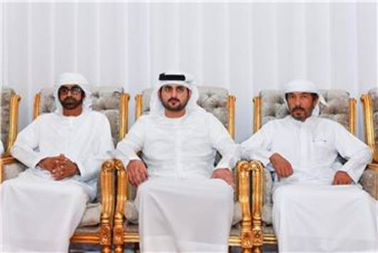 مكتوم بن محمد يعزي بوفاة النعيمه بنت علي راشد بن سويلم الكتبي