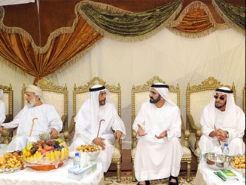 محمد بن راشد يستقبل الرئيس التركمانستاني 