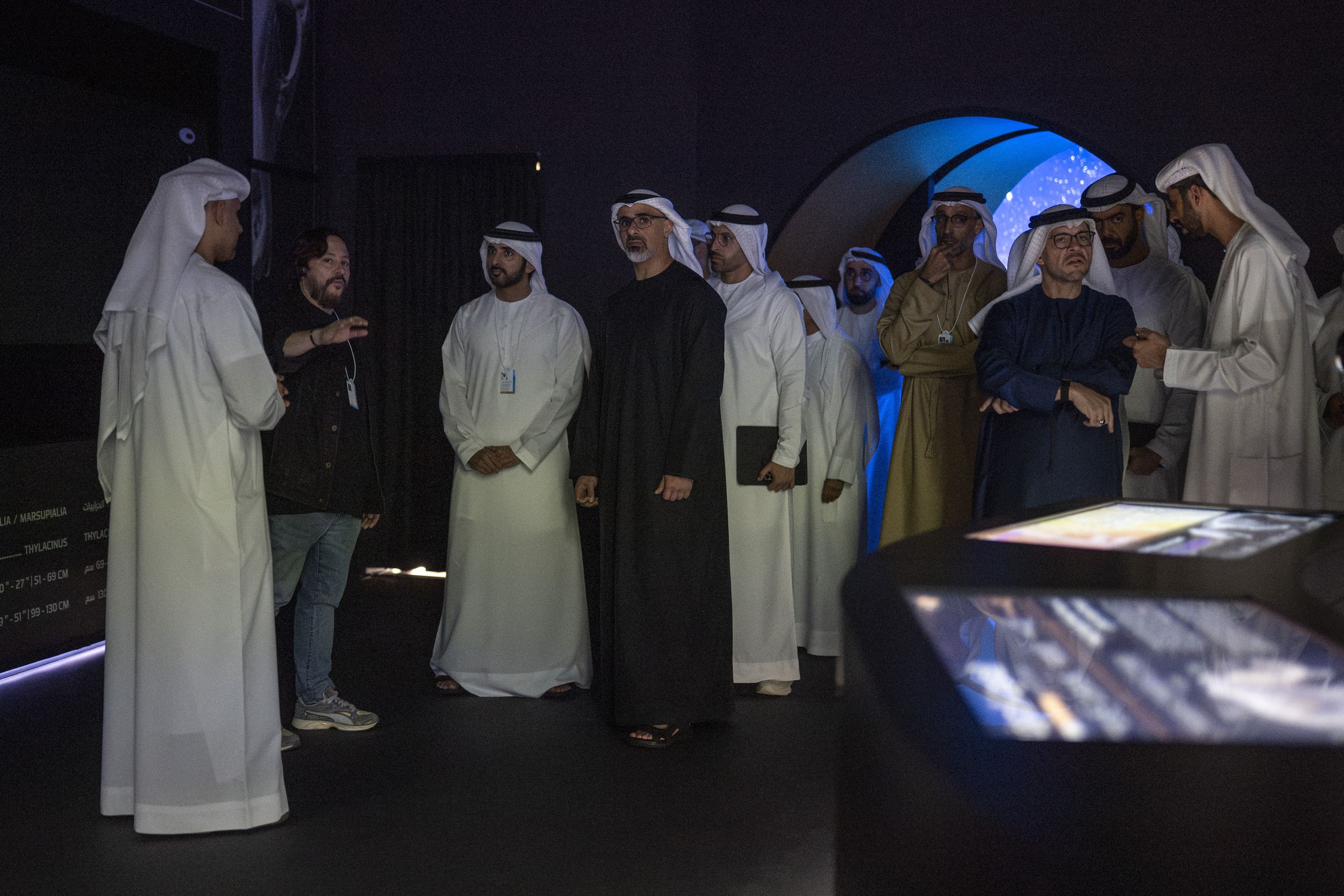 خالد بن محمد بن زايد يلتقي حمدان بن محمد بن راشد على هامش فعاليات القمة العالمية للحكومات 2026