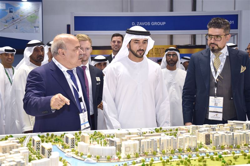 حمدان بن محمد بن راشد يفتتح معرض سيتي سكيب جلوبال 2017