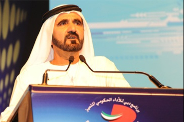 محمد بن راشد ومحمد بن زايد يفتتحان الدورة الـ 14 من معرض دبي الدولي للطيران 2015